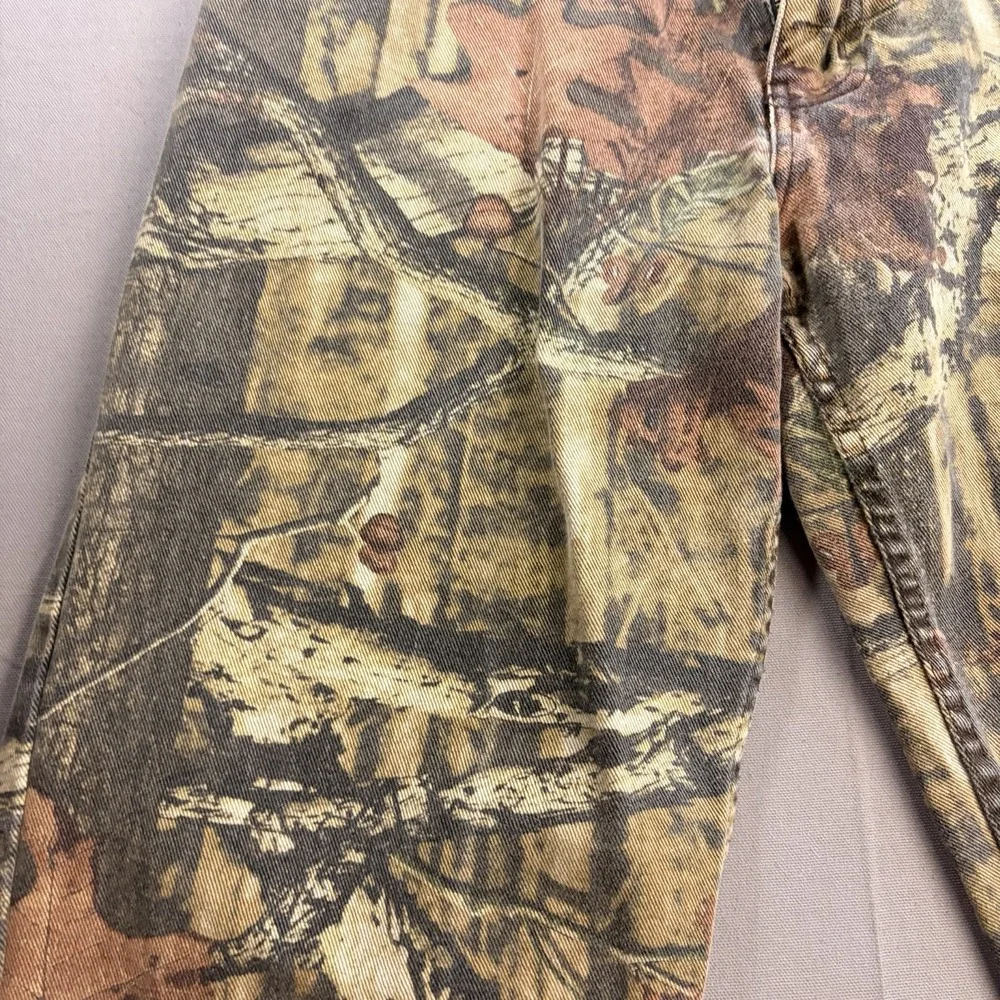 Braided River Mossy Oak Camo Hunting Pants Mens 36x30 Cotton USA Outdoor
